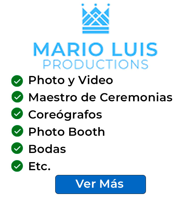 Mario Luis Productions — foto, video y maestro de ceremonias