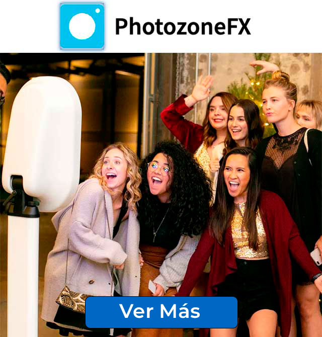 PhotozoneFX — cabina de fotos (Photo Booth) para eventos